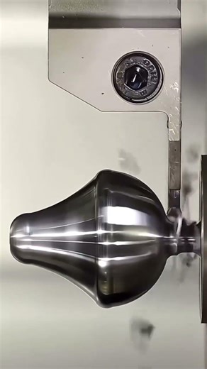 One Setup, Multiple Features One of the biggest advantages of CNC turning. #cnctools #cncmachining