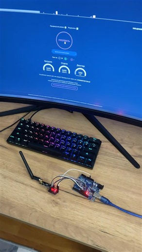 Experimental 2.4 GHz wireless electronics project built with Arduino #arduino #arduinoproject