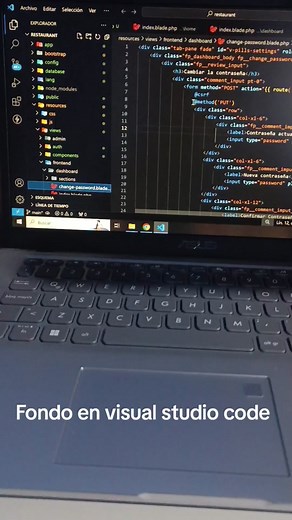 Cómo cambiar el fondo en Visual Studio Code