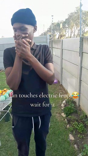 Hilarious Man Touches Electric Fence and the Unexpected Happens