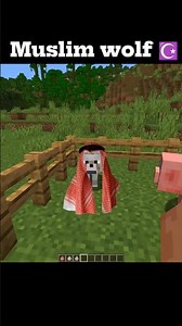 Muslim Wolf ☪️ #minecraft #viral