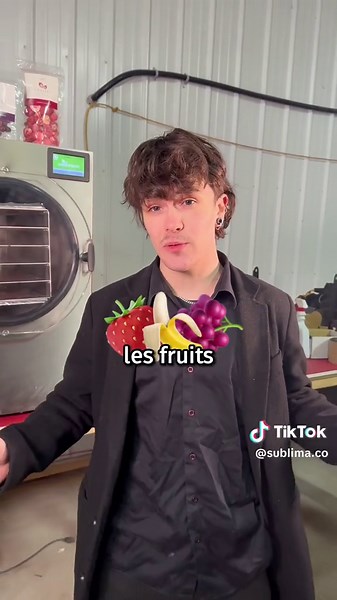 Les étapes de la lyophilisation 🫐 #lyophilise #fruitlyophilisées