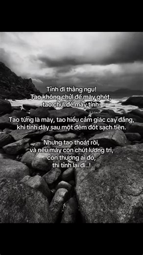 Tỉnh lại đi, thằng ngu!