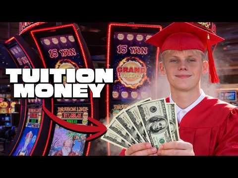 College Student Gambles Tuition Money at the World's Largest Casino (Crazy Bonuses)