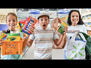 School Supplies for 6 kids! Classroom MAKEOVER 2021-2022!