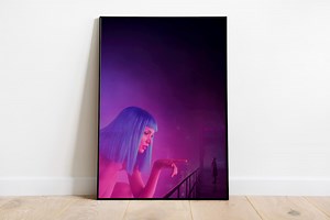 Blade Runner 2049 Minimalist Movie Poster Print | Denis Villeneuve Sci-fi Film Art | Premium Matte Paper 200gsm | Cinematic Wall Decor |gift - Etsy