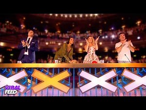 His Voice is SO GOOD They Hit the Golden Buzzer 5 SECONDS after his Audition!