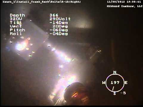 Underwater Bolting with ROV Torque Wrench Video