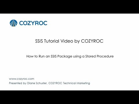 How to execute an SSIS Package using a Stored Procedure. #SSIS tutorials by COZYROC