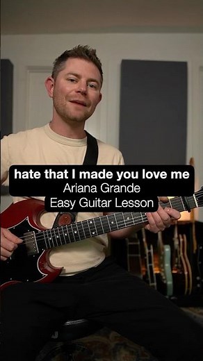 hate that i made you love me - Ariana Grande | EASY Guitar Tutorial