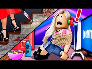 I Was TRAPPED In A SECRET GAMING ROOM! (Roblox)