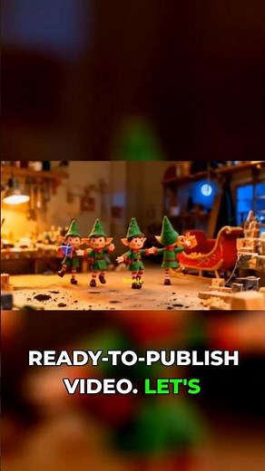 Professional Christmas Videos without the Work #AIVideo #Shorts