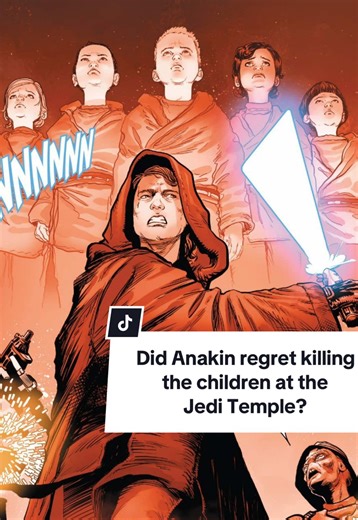 Did Anakin Skywalker Regret His Actions at Jedi Temple?