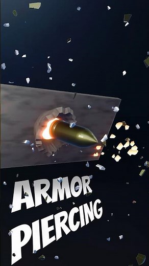 How ARMOR PIERCING rounds Work? WOT #firstshortvideo #tanksblitz #worldoftanks #firstshortvideo