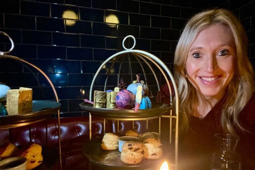 I found little known wizard afternoon tea in a London hotel basement and it felt like I was in Professor Snape's potion class
