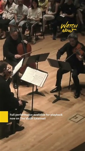 Revisit this performance from the Bowdoin International Music Festival, featuring the Ying Quartet