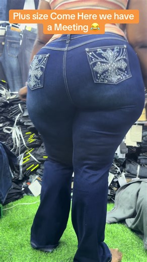 Plus Size Denim Jeans for Ladies in Kampala