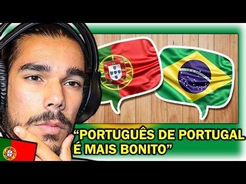 O português brasileiro é o idioma MAIS BONITO do MUNDO? | Português reage