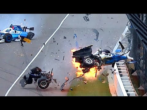 9 Worst IndyCar Crashes in History!