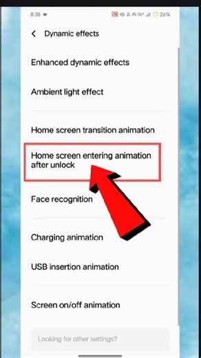 Enable Home Screen Animation After Unlock | How To Use Entering Home Screen Animation | #sorts #Tech