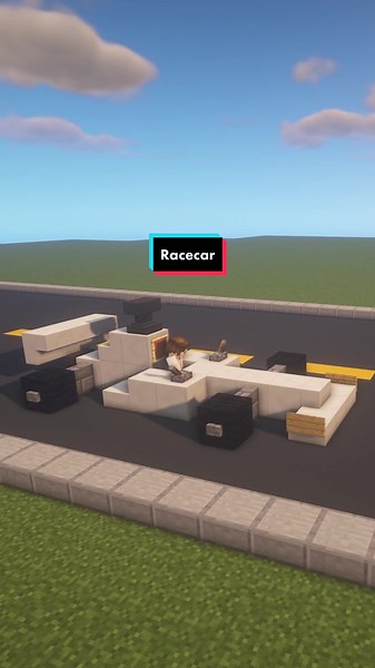 Minecraft Racecar Building Tutorial