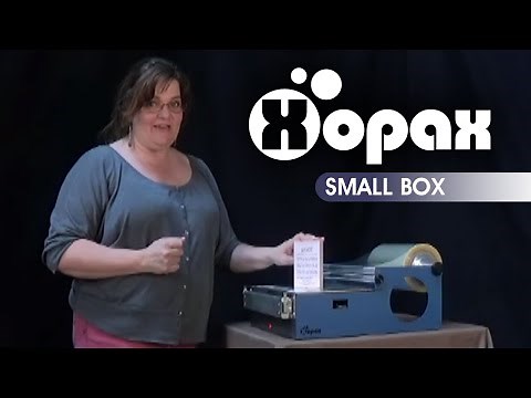 Overwrapping Small Boxes on a Xopax PX12 Wrapping Machine