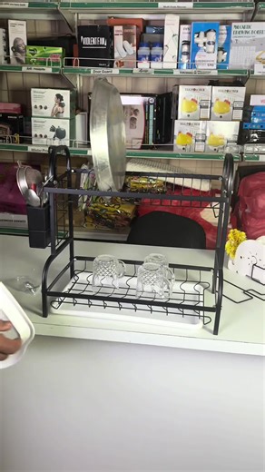 Compact Mini Kitchen Rack for Space Saving