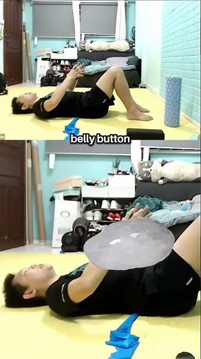 Basic core activation to activate your core muscles! #shorts