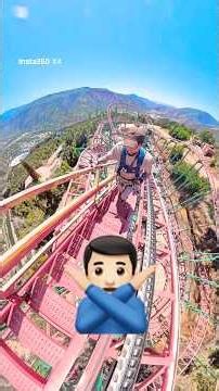 Climbing a Roller Coaster, ON A MOUNTAIN!👀⛰️ #shorts #cliffhanger #travel #bucketlist