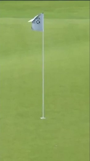 Englishwoman Georgia Hall with a sweet eagle chip in 🍭 #LPGALookback