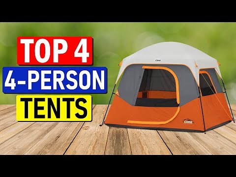 👉 TOP 4 Picks - Best 4 Person Camping Tents of 2023 [Best Review]