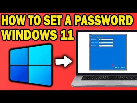 How to Set a Password on Windows 11 PC or Laptop | Add Login Password 2026