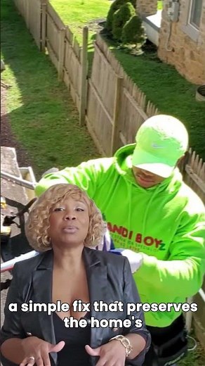 Handi Boyz LLC Gutter Cleaning and Downspout Repair.