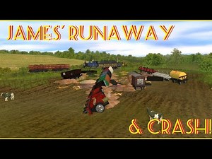 James' Runaway & Crash!