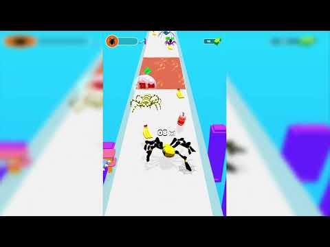 insect Evolution spider Run 🎮🐷❤️MAX LEVELS!! All Levels Gameplay Walkthrough Android, iOS Ep 2