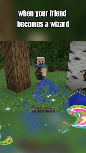 how to become a wizard #minecraft #shorts #wizard #fyp #howtobecome