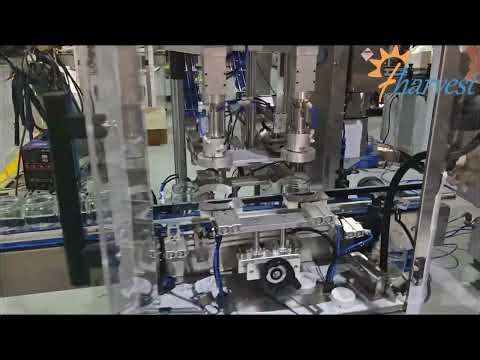 High Precision Dual Head Servo Capping Machine Automatic for Glass Peanut Butter & Nut Spread Jars