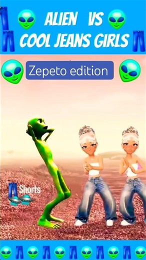 Blonde Girls #zepeto #aliendance #alien #dametucosita #aishorts #fyp #aiviral #dance #cartoon #girl