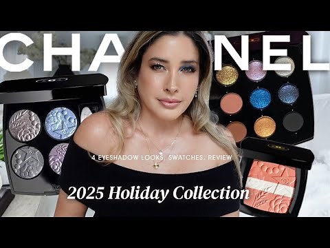 CHANEL HOLIDAY 2025 MAKEUP COLLECTION: NUIT ASTRALE, THE SPACE TRAVELER, BLUSHES ✨ 4 LOOKS & REVIEW