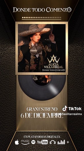 Nuevo Álbum de Alicia Villarreal: ¡Se acabó la espera!
