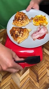 12K views · 27 reactions | Amazing way to cook in a waffle maker  #food #recipe #cooking #mealplan #mealideas | Bussin Eats | Facebook