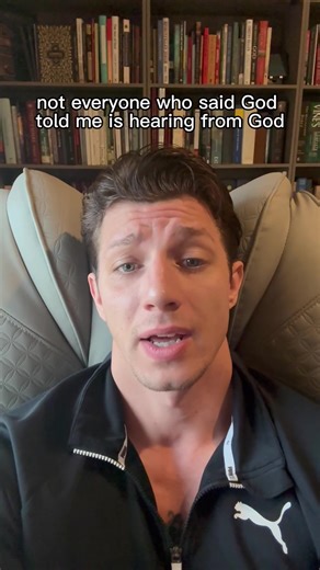 Stop baptizing your feelings with “God told me.” God has already spoken through His Word (Hebrews 1:1-2). If it contradicts Scripture, it isn’t Him. #christian #theology #christiantruth #church #christianculture