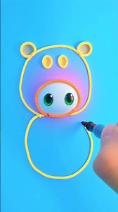 Simple Pig Drawing for Kids 🐷🖍️