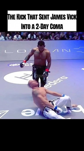 The kick that sent James Vick into a 2-day coma #mma #boxing #martialarts | Nairoby