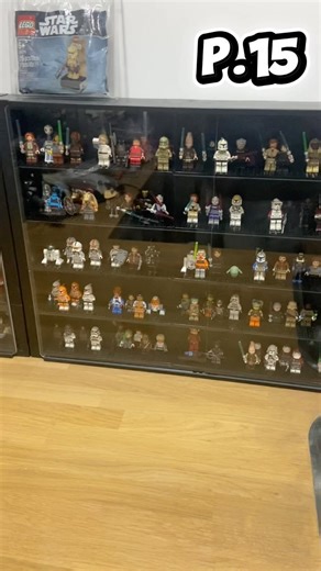 Showing Off My Lego Star Wars Minifigure Collection Part 15