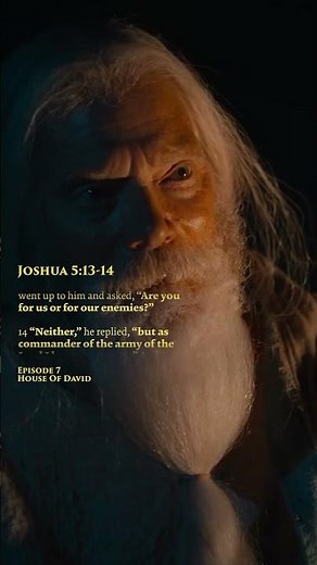 Not for us or against us—but for the Lord.” ⚔️✨ (Joshua 5:13–14) #houseofdavid #wonderproject #joshu