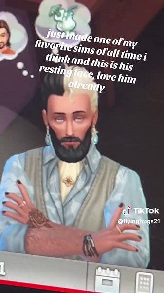 Creating a Macabre Sim Character in The Sims 4
