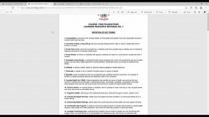 PSW Foundations - Live Lecture -1 (Feb 8, 2021)