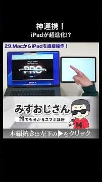 The integration feature that lets you control your iPad with your Mac's mouse is amazing.