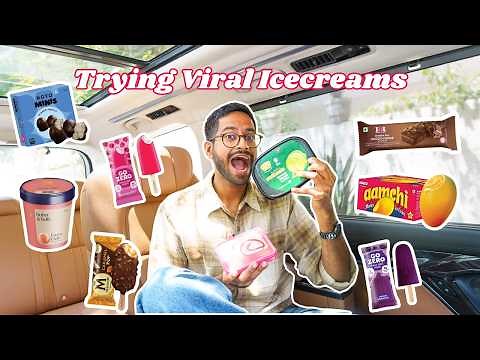 TESTING VIRAL ICE CREAMS 🍦🔥 CRAZY FLAVOURS YOU NEED TO SEE!